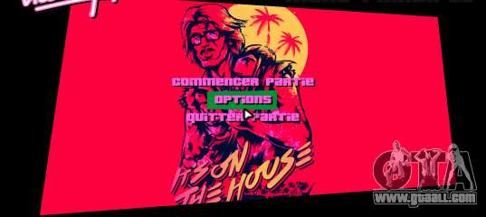 Hotline Miami Menu HD v6 for GTA Vice City
