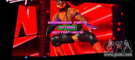 Rey Mysterio WWE2K22 Menu for GTA Vice City