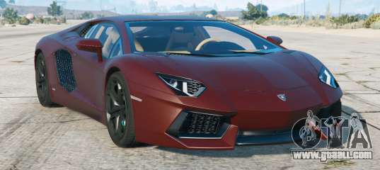 Lamborghini Aventador LP 700-4 (LB834) 2011 for GTA 5