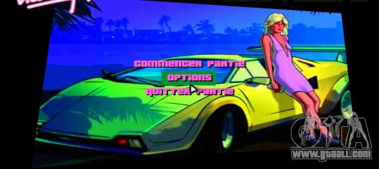 VCS Girl BackGroung for GTA Vice City