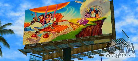 Chip and Dale Billboard for GTA Vice City