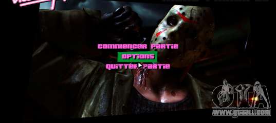 Jason Voorhees Menu 1 for GTA Vice City