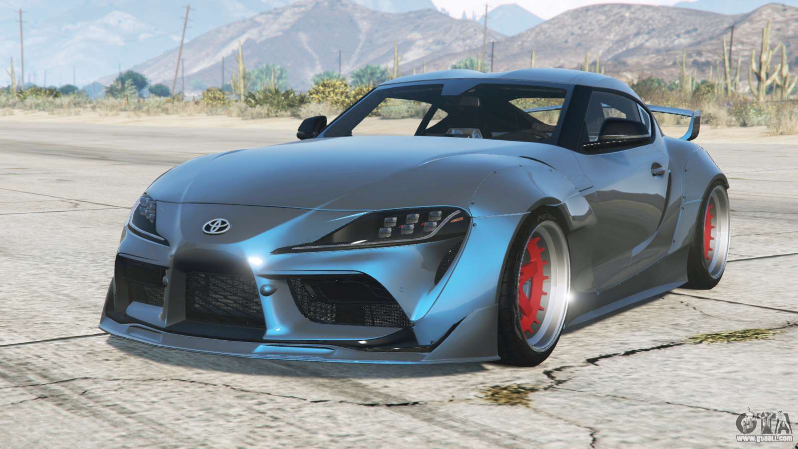 Toyota supra a90 gta 5 фото 32