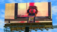 Rey Mysterio Champion WWE2K22 Billboard for GTA Vice City