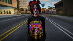 Sugar Skull Girl Mexican Dia De Los Muertos for GTA San Andreas