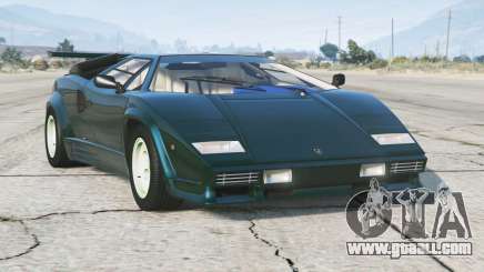 Lamborghini Countach LP5000 Quattrovalvole   1985〡add-on for GTA 5