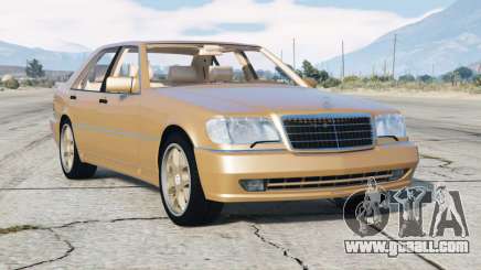 Mercedes-Benz S 600 AMG (W140)   1993〡add-on for GTA 5