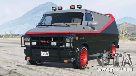 GMC G1500 Vandura Panel Van A-Team  1983〡add-on for GTA 5