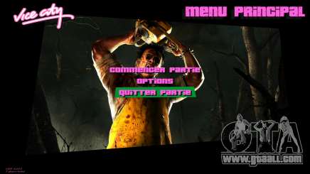 Leatherface Menu for GTA Vice City