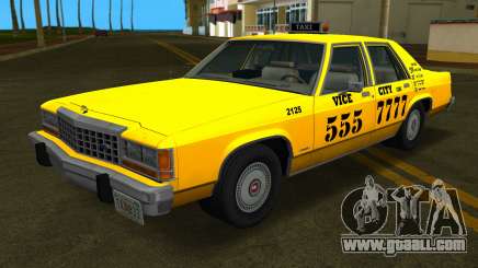 Ford LTD Crown Victoria Taxi v1 for GTA Vice City
