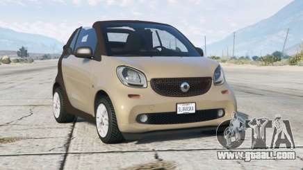 Smart ForTwo Cabrio (A453) 2017〡add-on for GTA 5