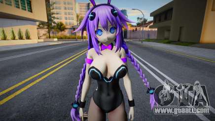 Purple Heart Bunny Outfit for GTA San Andreas