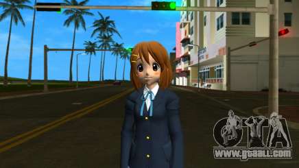 Yui Hirasawa from K-On for GTA Vice City