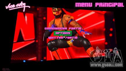 Rey Mysterio WWE2K22 Menu for GTA Vice City