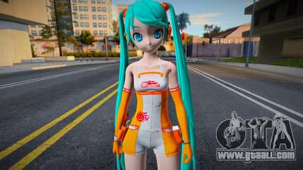 PDFT Hatsune Miku Racing Miku 2010 for GTA San Andreas