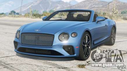 Bentley Continental GT Convertible  2019〡add-on for GTA 5