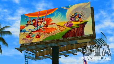 Chip and Dale Billboard for GTA Vice City