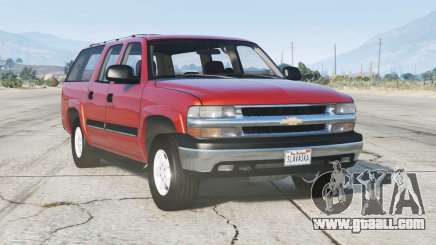 Chevrolet Suburban 2500 (GMT800)  2001 for GTA 5