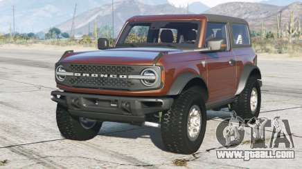 Ford Bronco Badlands 2-door  2021〡add-on for GTA 5