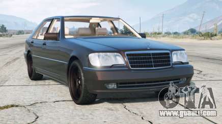 Mercedes-Benz S 600 AMG (W140)  1993〡add-on for GTA 5