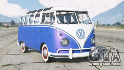 Volkswagen Typ 2 Deluxe Samba Bus (T1) 1962〡add-on for GTA 5