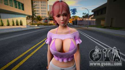 DOAXVV Honoka - Open Your Heart for GTA San Andreas