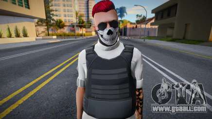 White Gang Skin v1 for GTA San Andreas