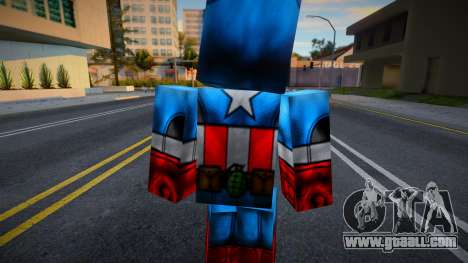 Minecraft Skin HD v9 for GTA San Andreas