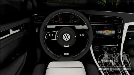 Volkswagen Golf R 7.5 for GTA San Andreas