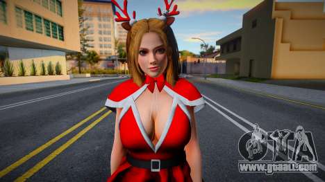 DOAXFC Tina Armstrong - FC Christmas Dress v1 for GTA San Andreas