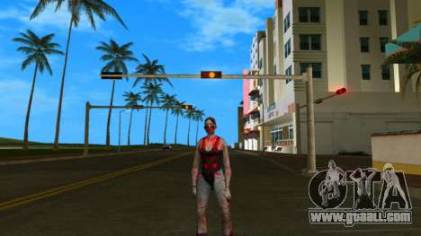 Zombie 87 from Zombie Andreas Complete for GTA Vice City