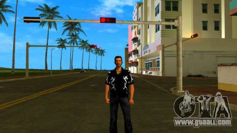 Dragon Shirt Black for GTA Vice City