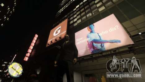 Times Square Billboards 1 for GTA 4