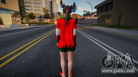 DOAXFC Sayuri - FC Christmas Present Sweater Dr for GTA San Andreas