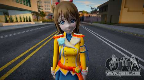 Shizuku from Love Live v3 for GTA San Andreas