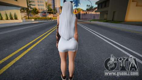 Girl With White Skin for GTA San Andreas