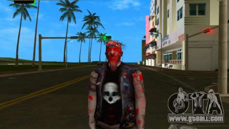 Zombie 12 from Zombie Andreas Complete for GTA Vice City