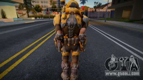 Fortnite - Doom Slayer (Gold) for GTA San Andreas