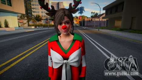 DOAXFC Sayuri - FC Christmas Present Sweater Dr for GTA San Andreas