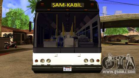 Zafer Turizm Bus for GTA San Andreas