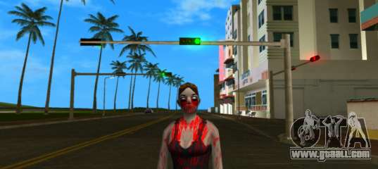Zombie 87 from Zombie Andreas Complete for GTA Vice City