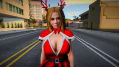 DOAXFC Tina Armstrong - FC Christmas Dress v1 for GTA San Andreas