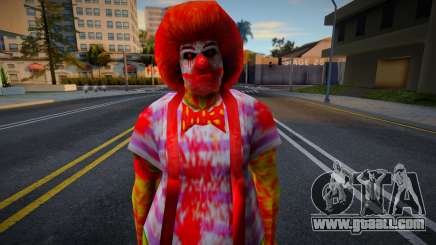 Zombie Clown SA Style for GTA San Andreas