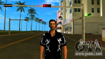 Dragon Shirt Black for GTA Vice City