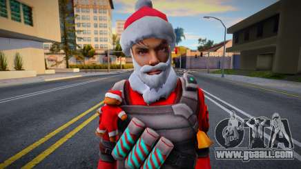 Santa Militia Antonio from Free Fire for GTA San Andreas