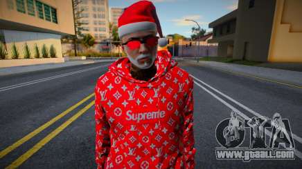 Christmas Skin For Boy for GTA San Andreas