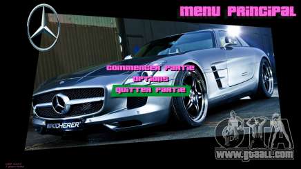 Mercedes-Benz Menu 5 for GTA Vice City