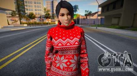 Momiji Baggy Sweater Christmas for GTA San Andreas