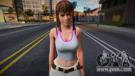 Hitomi White Skirt for GTA San Andreas