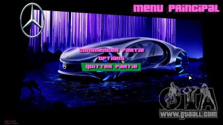 Mercedes-Benz Menu 3 for GTA Vice City